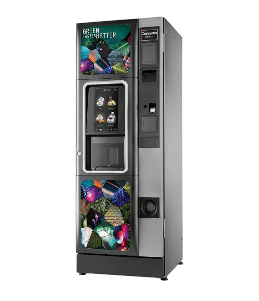 Devis gratuit et sur-mesure pour l'installation d'un distributeur automatique de café OPERA de chez EVOCA dans une entreprise de Talence