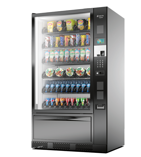 réassort rapide d'un distributeur de snacks à Bordeaux